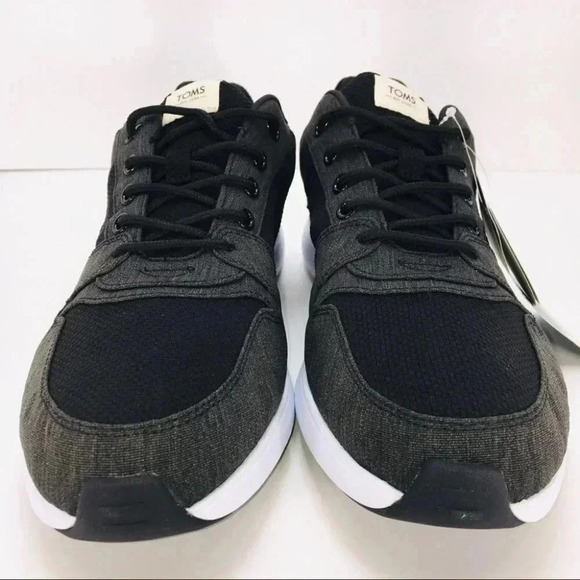 TOMS Arroyo Men's Woven Lace-Up Casual Sneakers - Picture 7 of 15